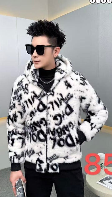 DOLCE IMPORTED FUR ZIPPER HOOD