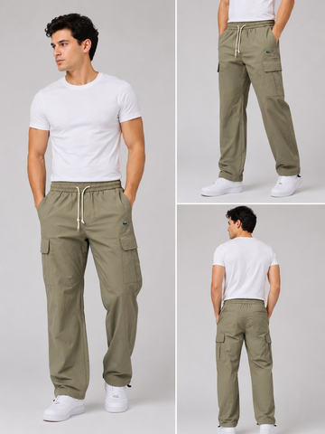 LACOSTE DRY FIT 6 POCKET BAGGY TROUSER