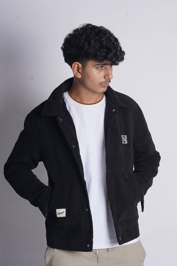 N CROSS POCKET SUEDE JACKET MADE IN VEITNAM