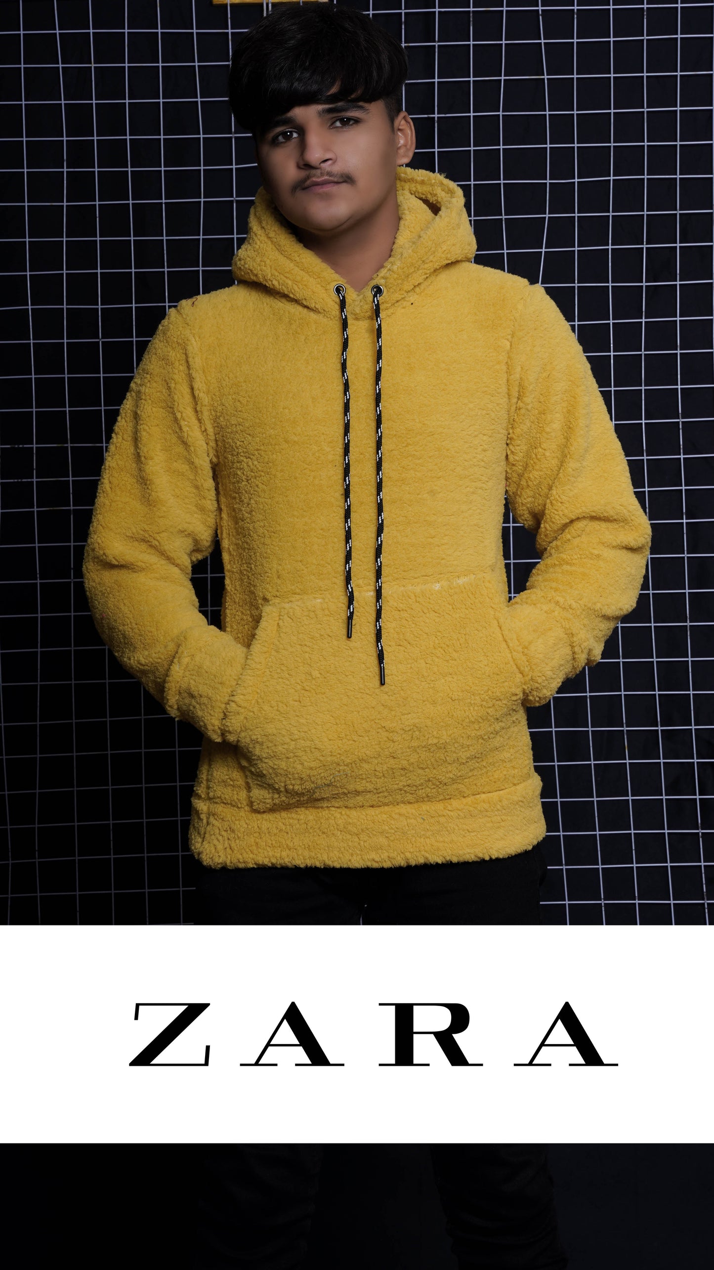 BEAR WOOL HODDIE