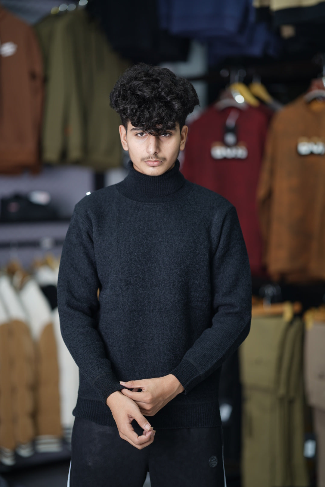 PREMIUM WOOL HIGH NECK