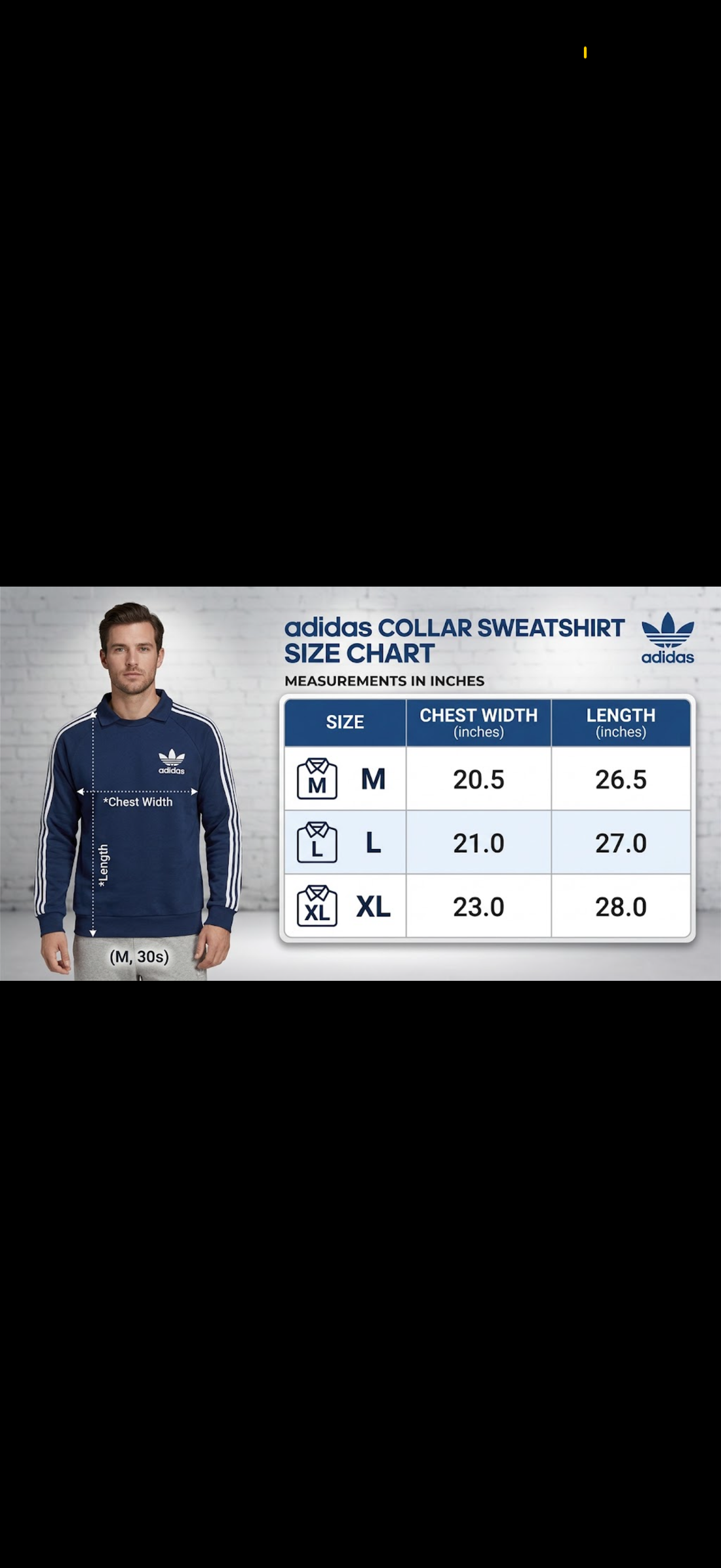 ADIDAS SWEAT SHIRT