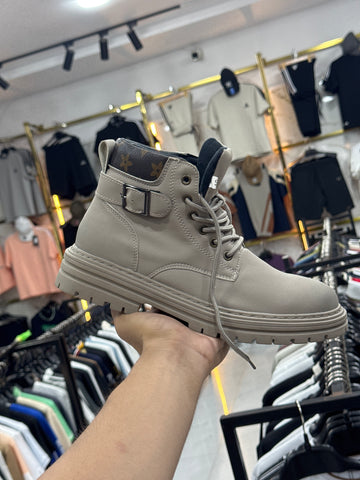 HIGHT ANKLE IMPORTED LEATHER SHOES