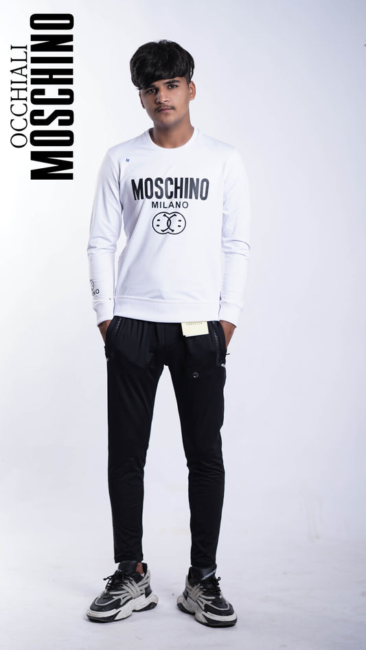 MOSCHINO IMPORTED FLEECE TRACKSUIT