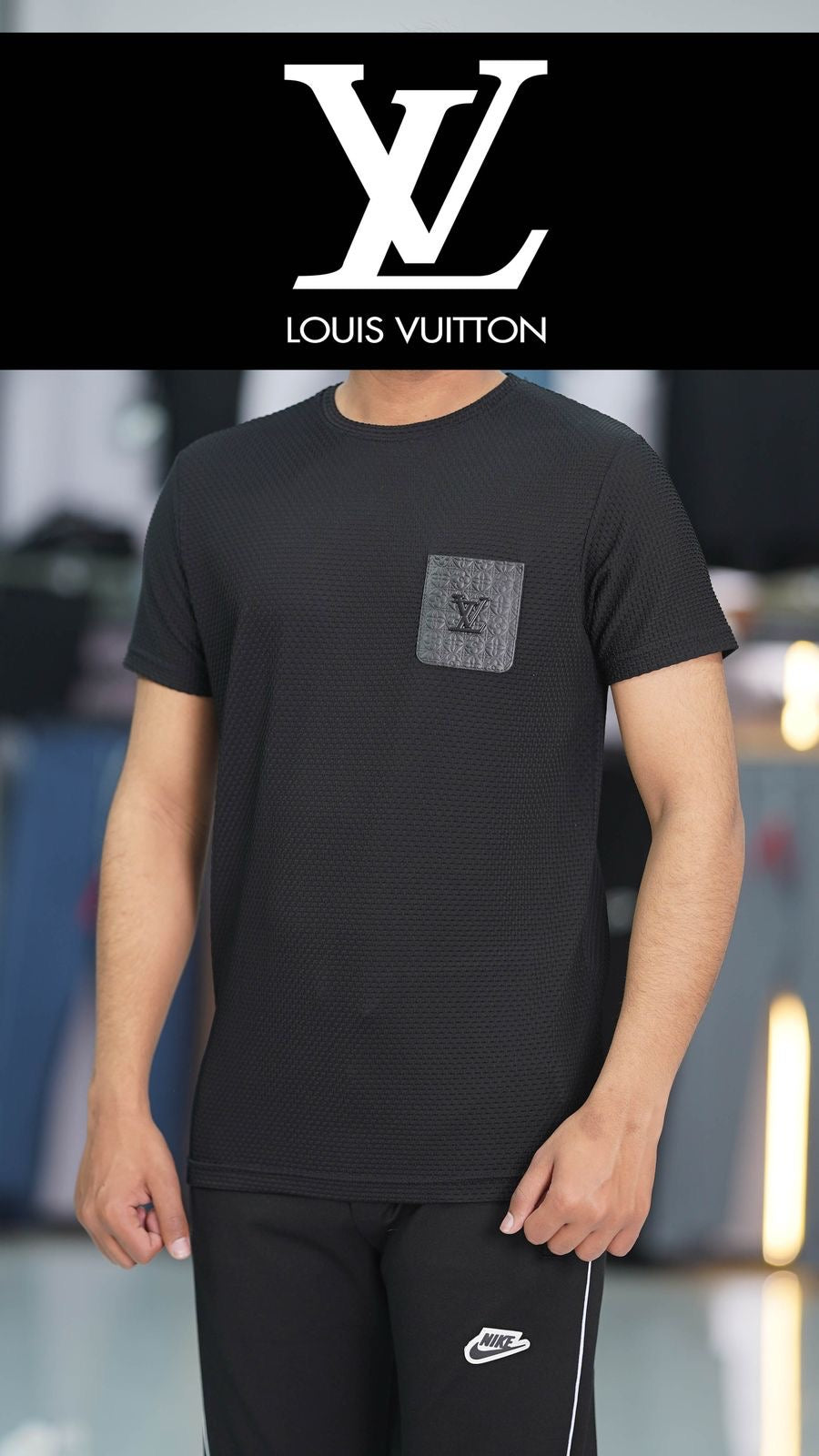 LV IMPORTED STRECH FABRIC T.SHIRT