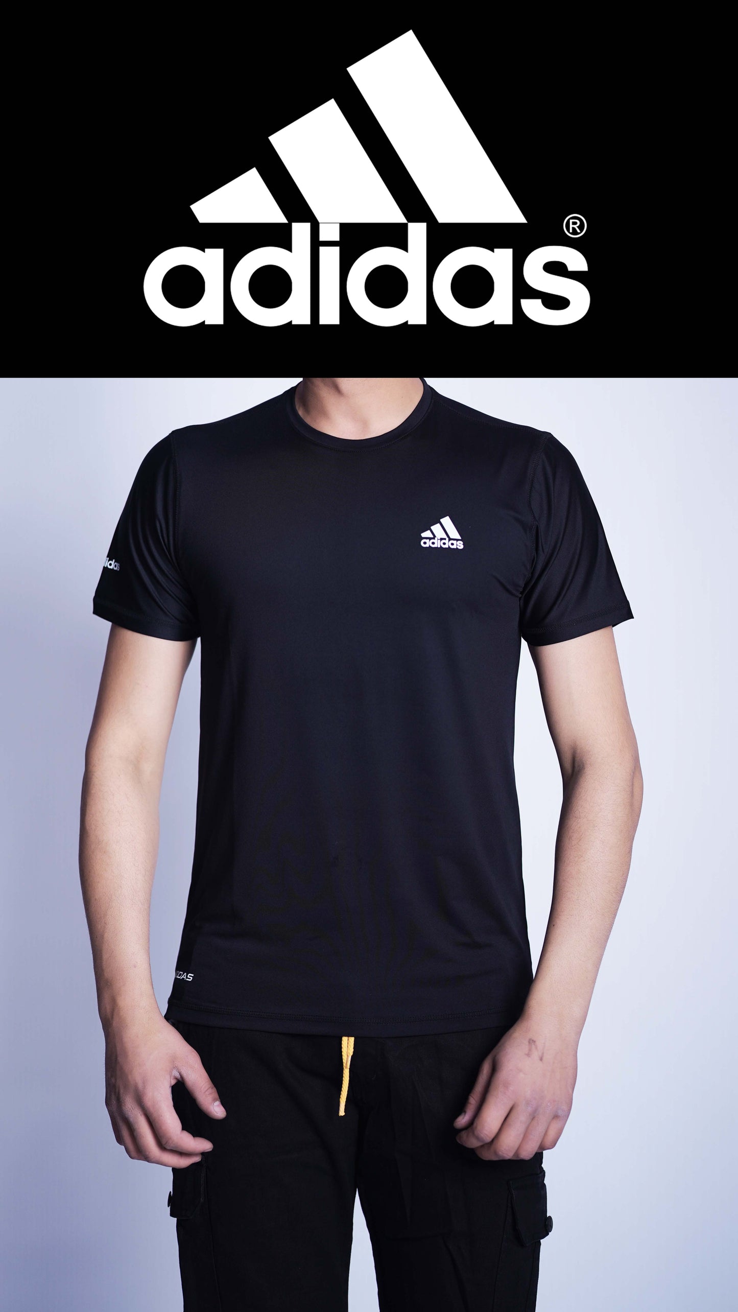 ADIDAS IMPORTED T-SHIRT MADE IN VEITNAM