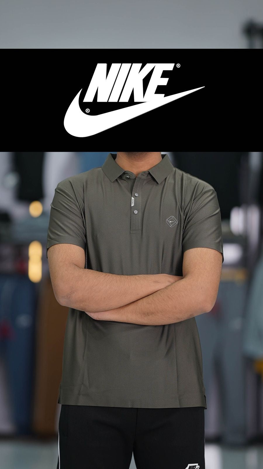 NIKE PREMIUM COLLAR SHIRT