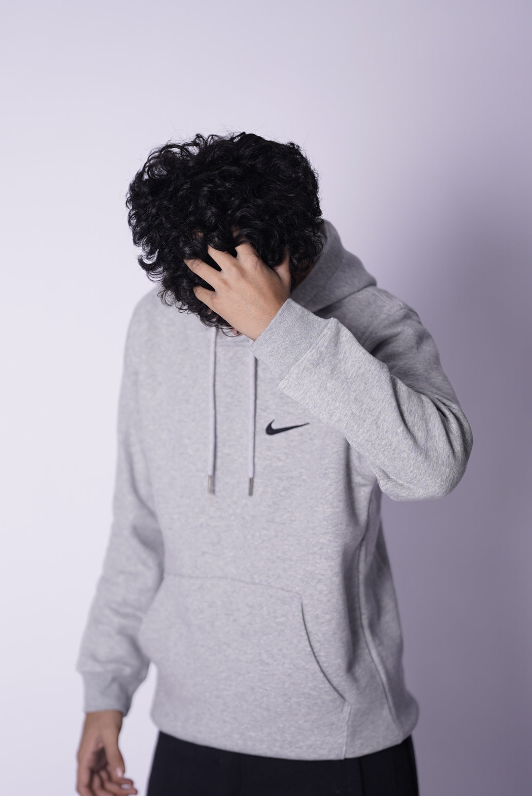 NIKE 100% HYBRID COTTON FLEECE HODDIEE