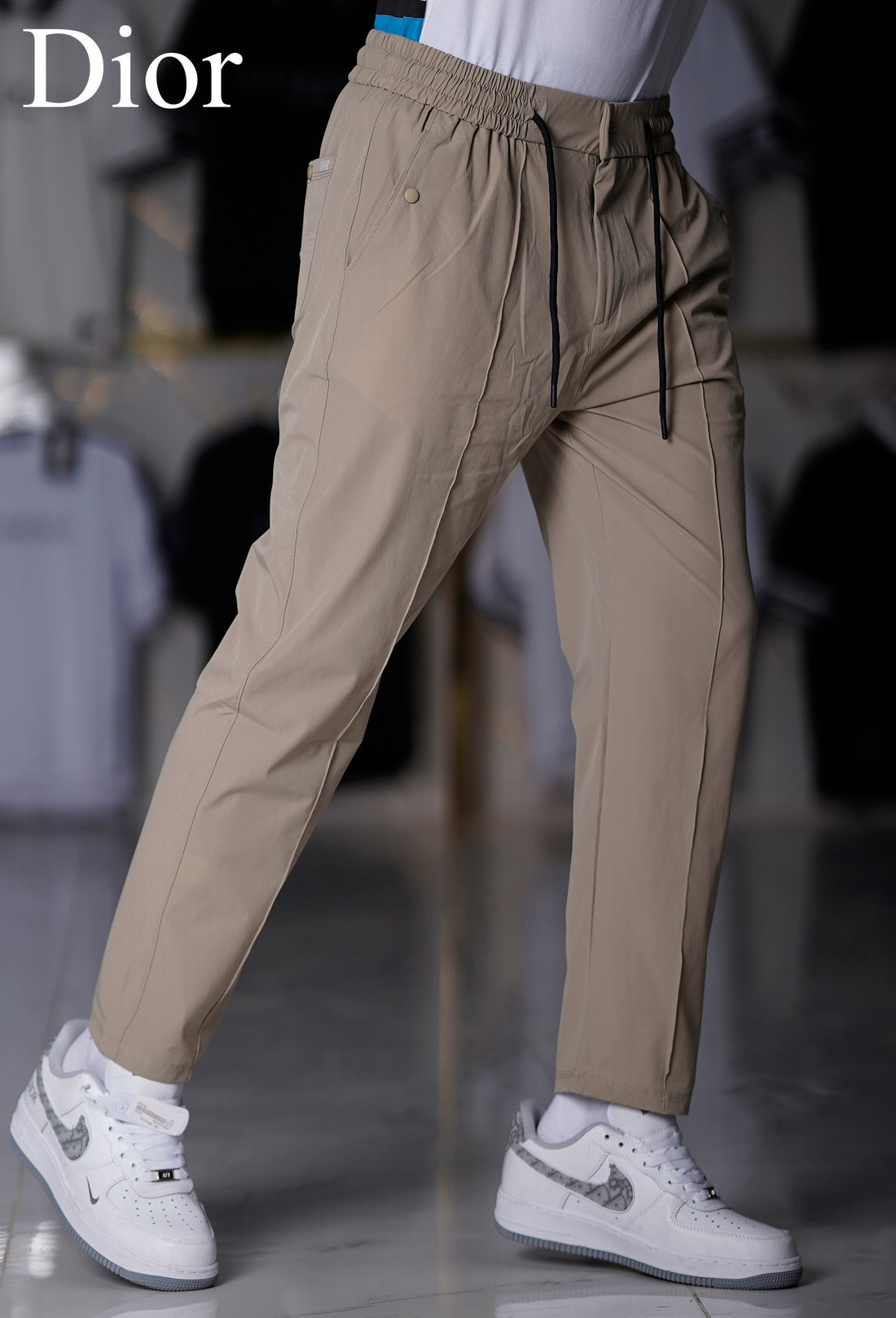 DIOR FRONT PIPING PREMIUM TROUSER