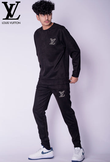 LOUlS VUlTON SUEDE PREMIUM TRACKSUIT