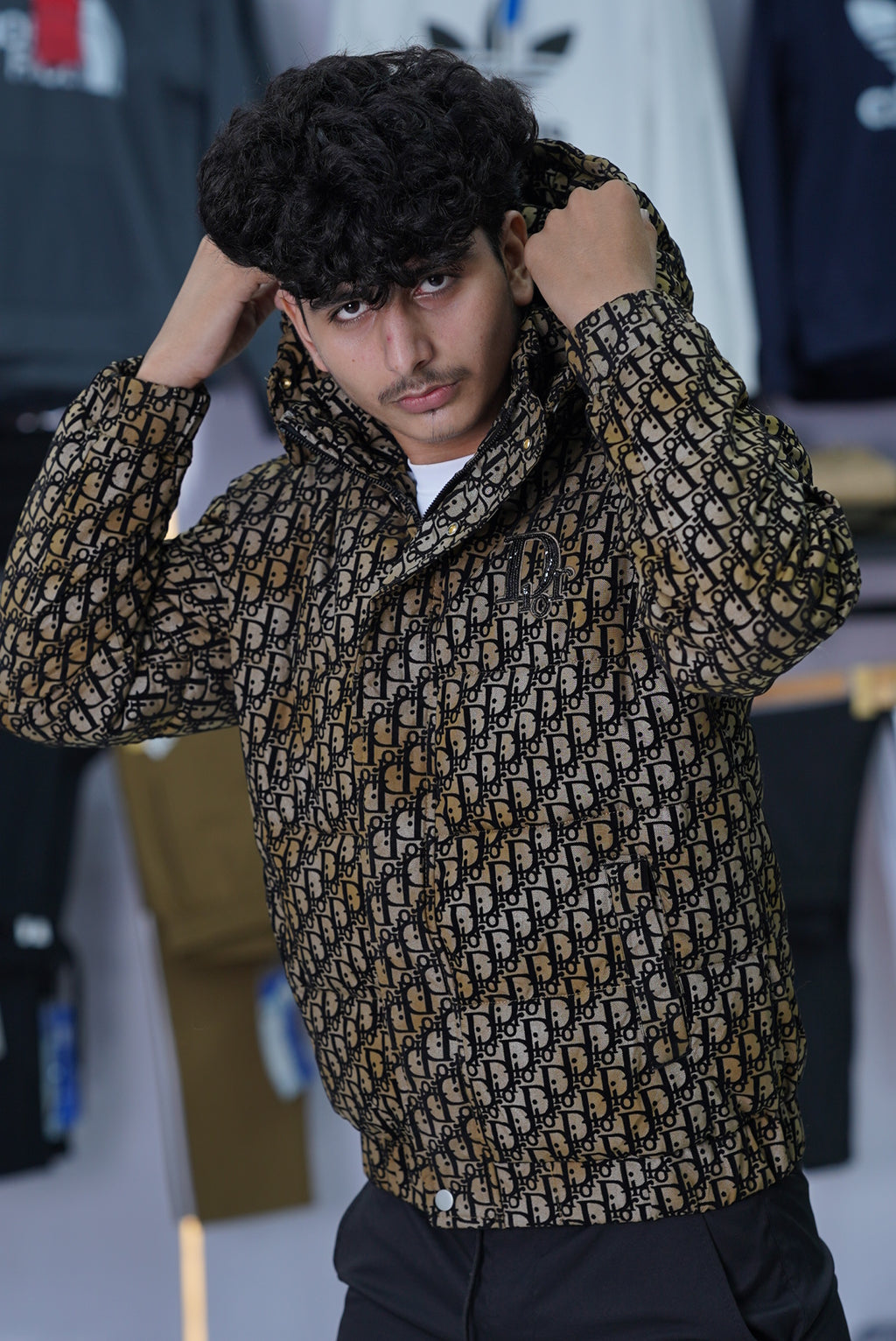 DIOR PUFFER JACKET MADE IN VEITNAM