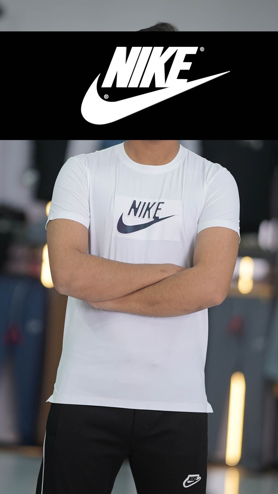 NIKE ELASTIC LOGO T SHIRT