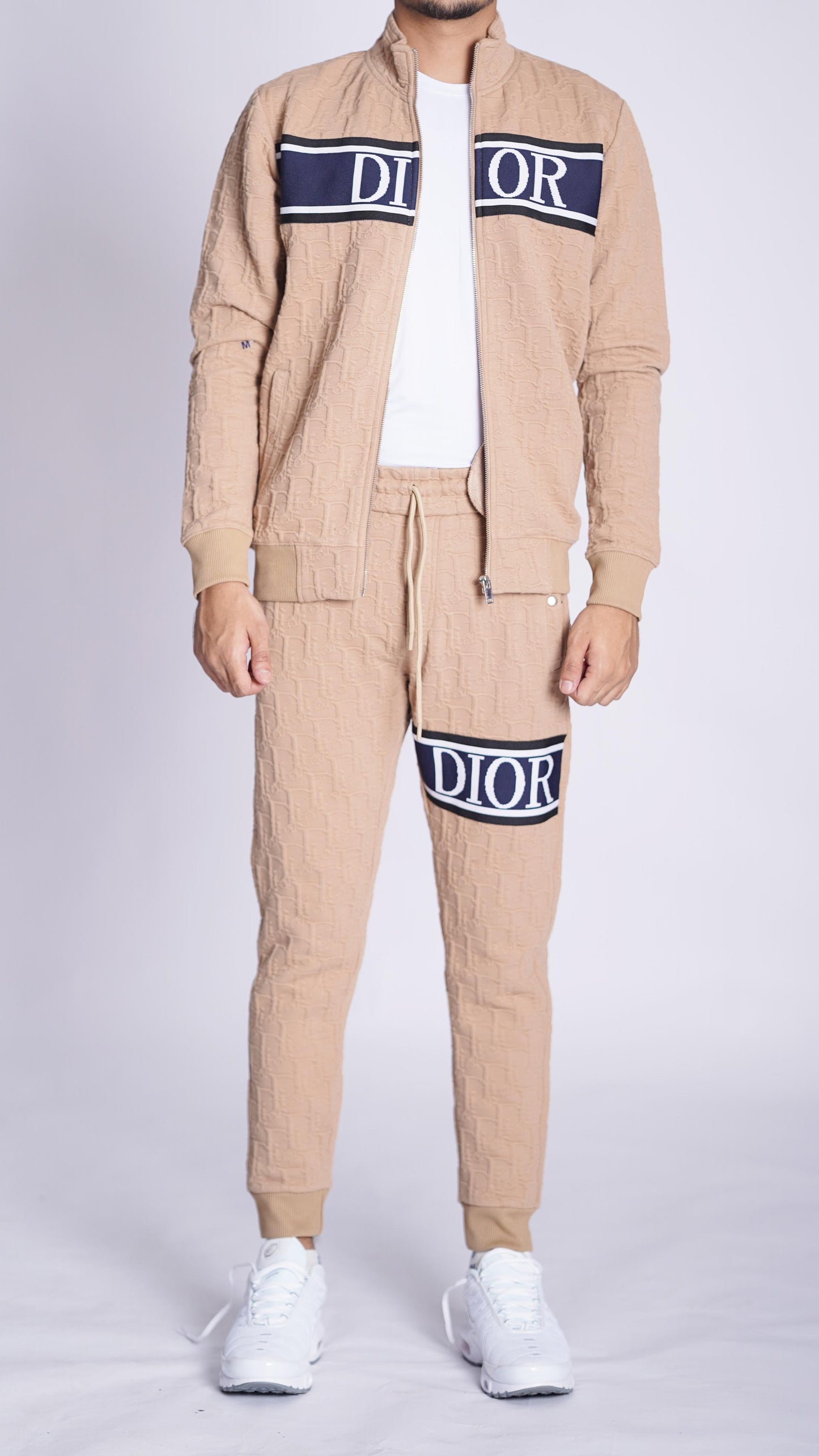 DIOR ZIPPER SUIT 100% HYBRID ORIGINAL FABRIC MADE IN VEITNAM