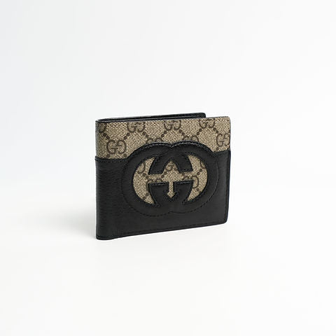 GUCCI BROWN BLACK WALLET