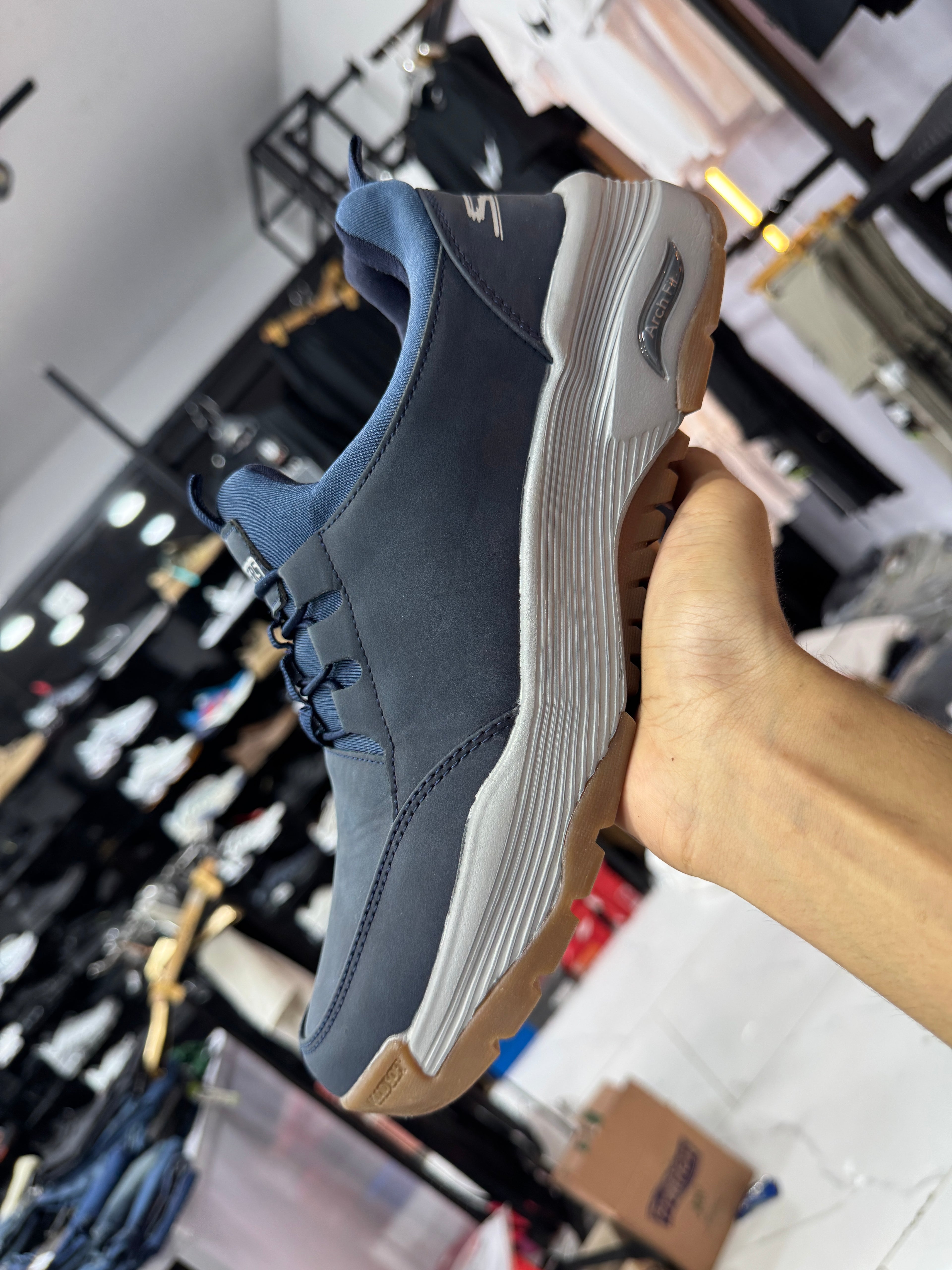 MOST COMFORT GRIPPER SLETCHER IN BLUE