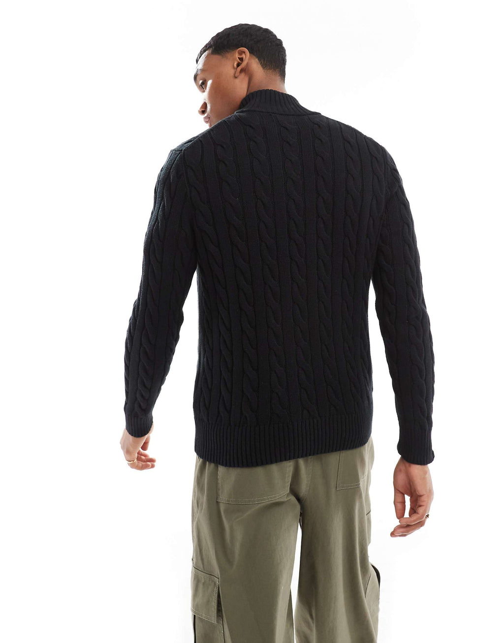 POLO ORIGINAL FABRIC KNITWEAR HALF ZIP