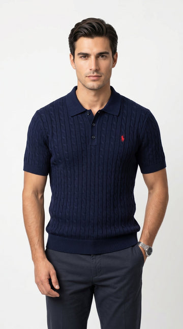 KNITTED POLO SHIRT