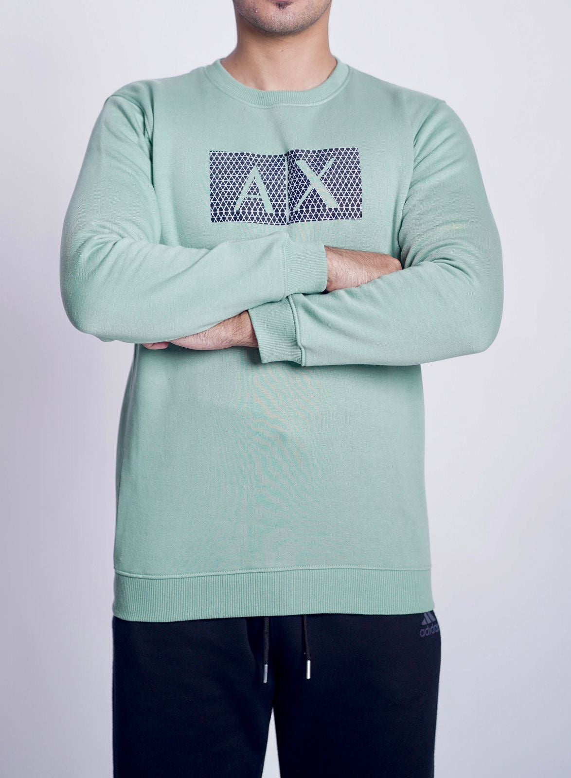 ARMANI EXCHANGE COTTON FLEECE