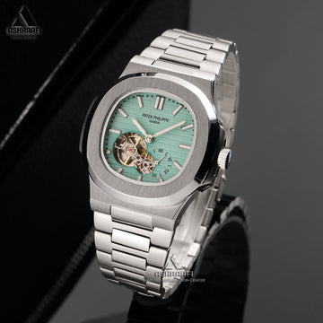 PATEKPHILIPPE GENEVE FULL FUNCTIONAL  GREEN DIAL