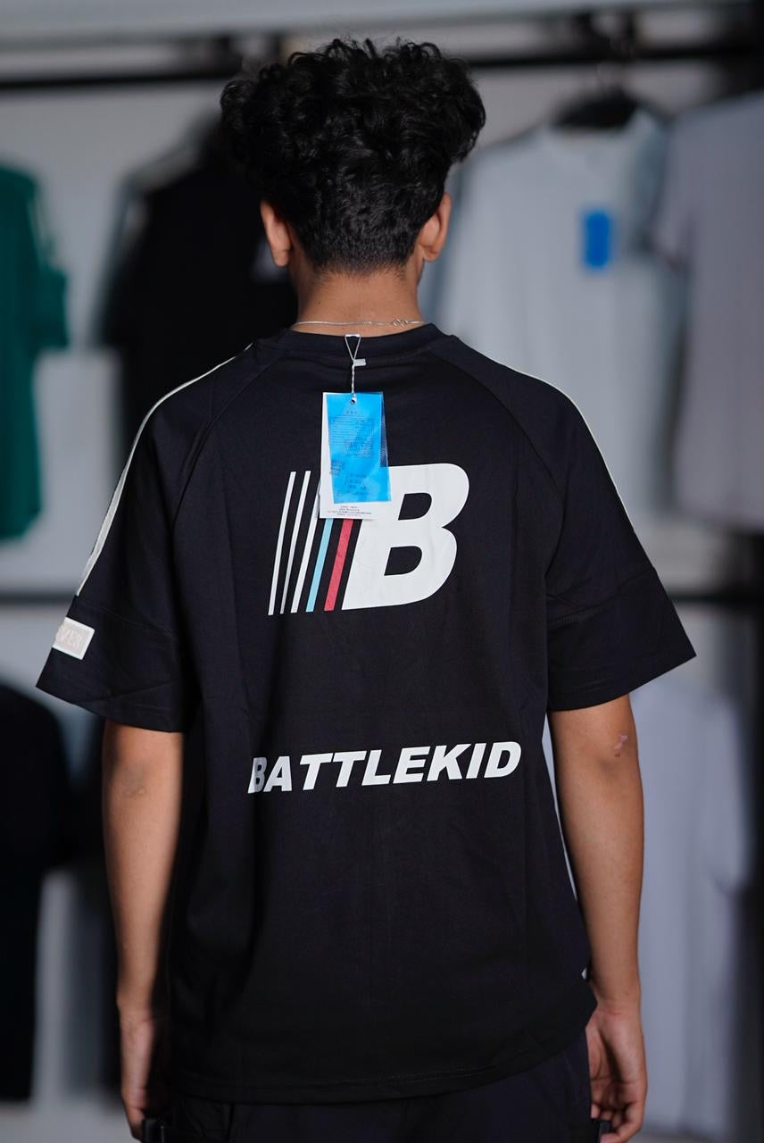 BATTLEKID 100% HYBRID ROUND NECK T.SHIRT