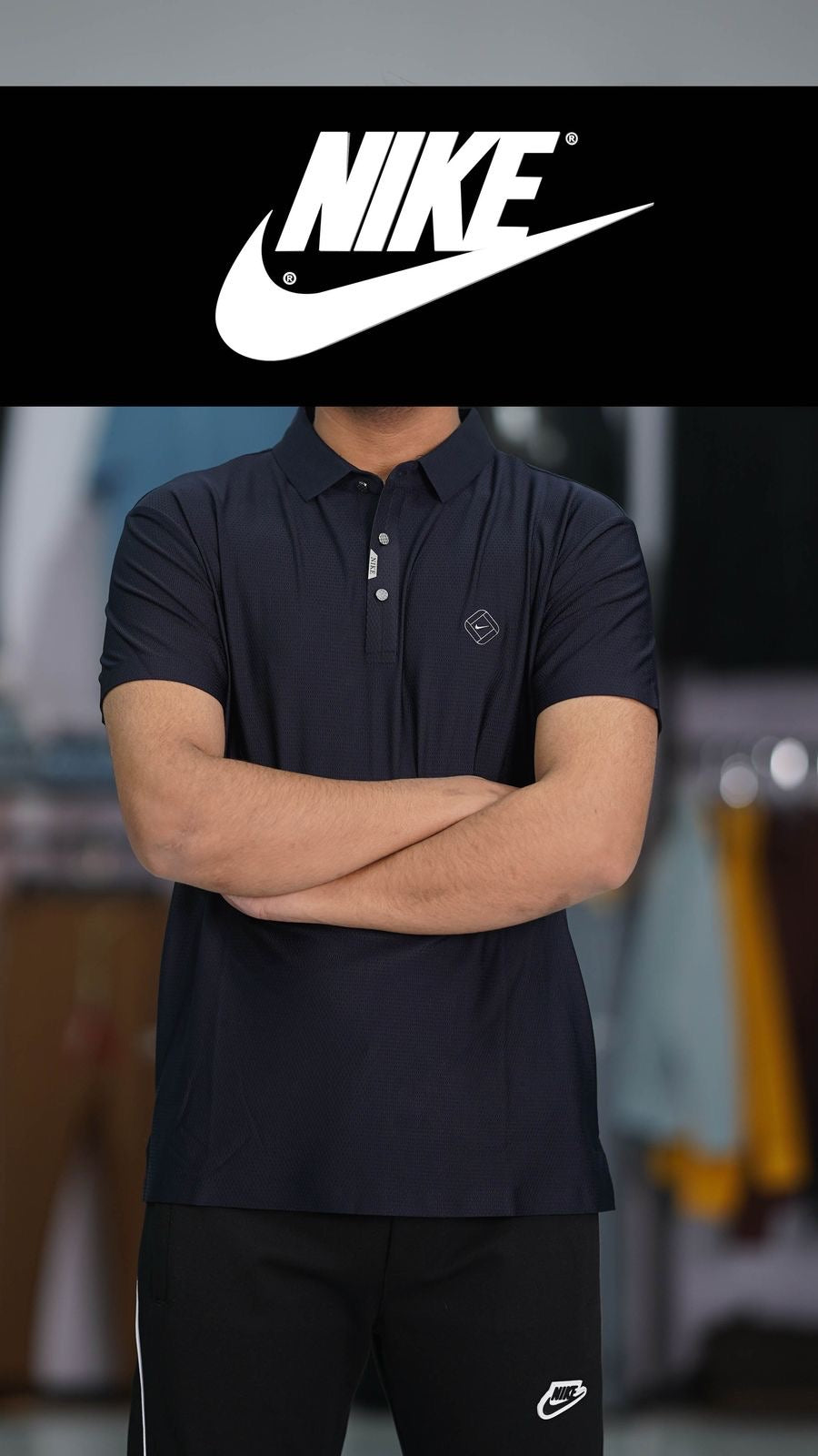 NIKE PREMIUM COLLAR SHIRT