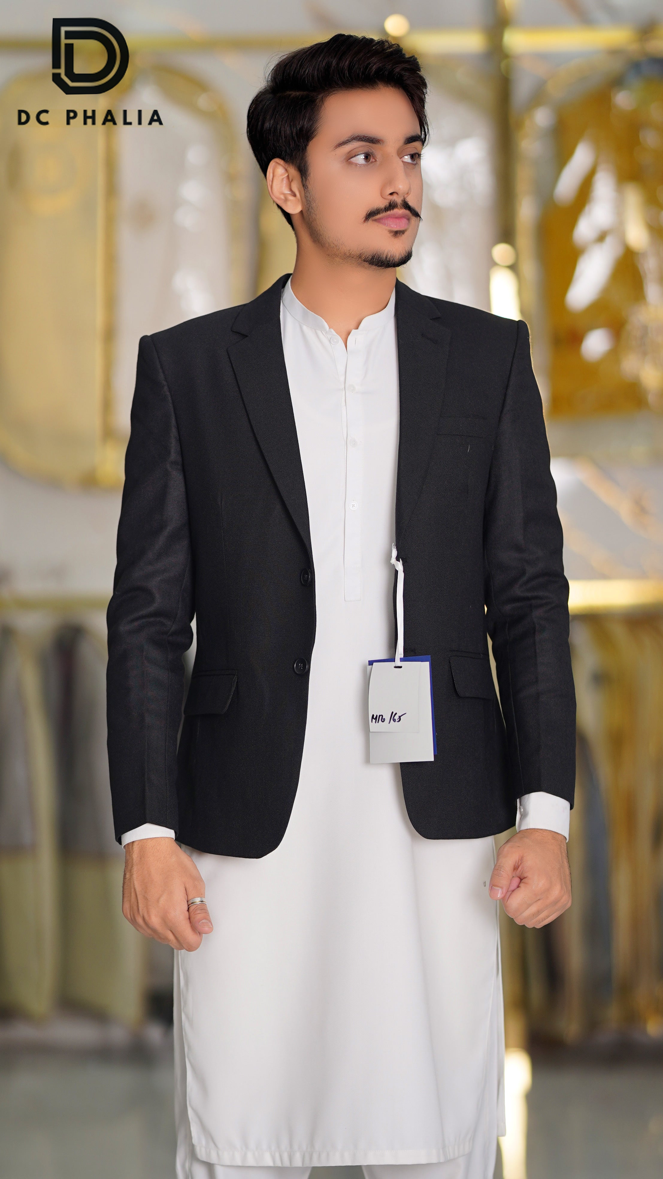 BLACK LUXURY FIT PREMIUM COAT