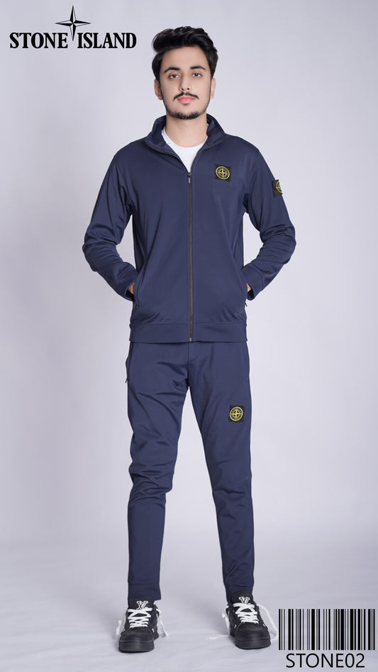 STONE ISLAND PREMIUM FLEECE TRACK SUIT