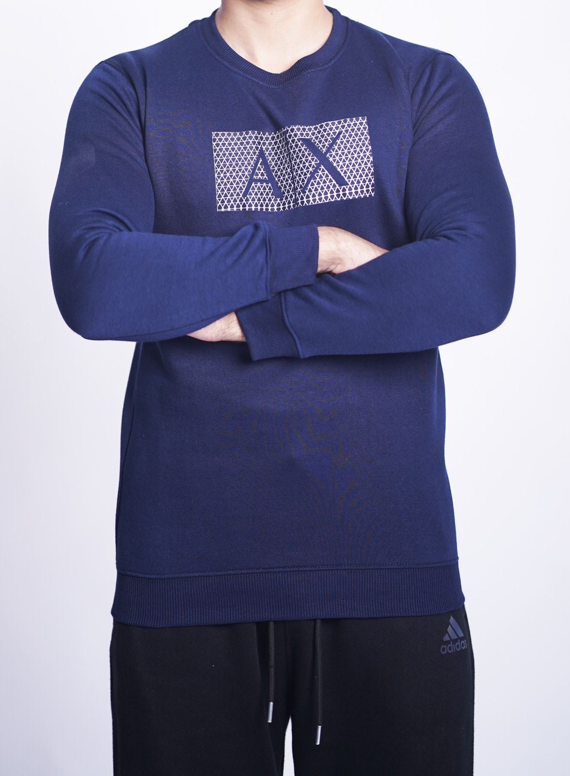 ARMANI EXCHANGE COTTON FLEECE