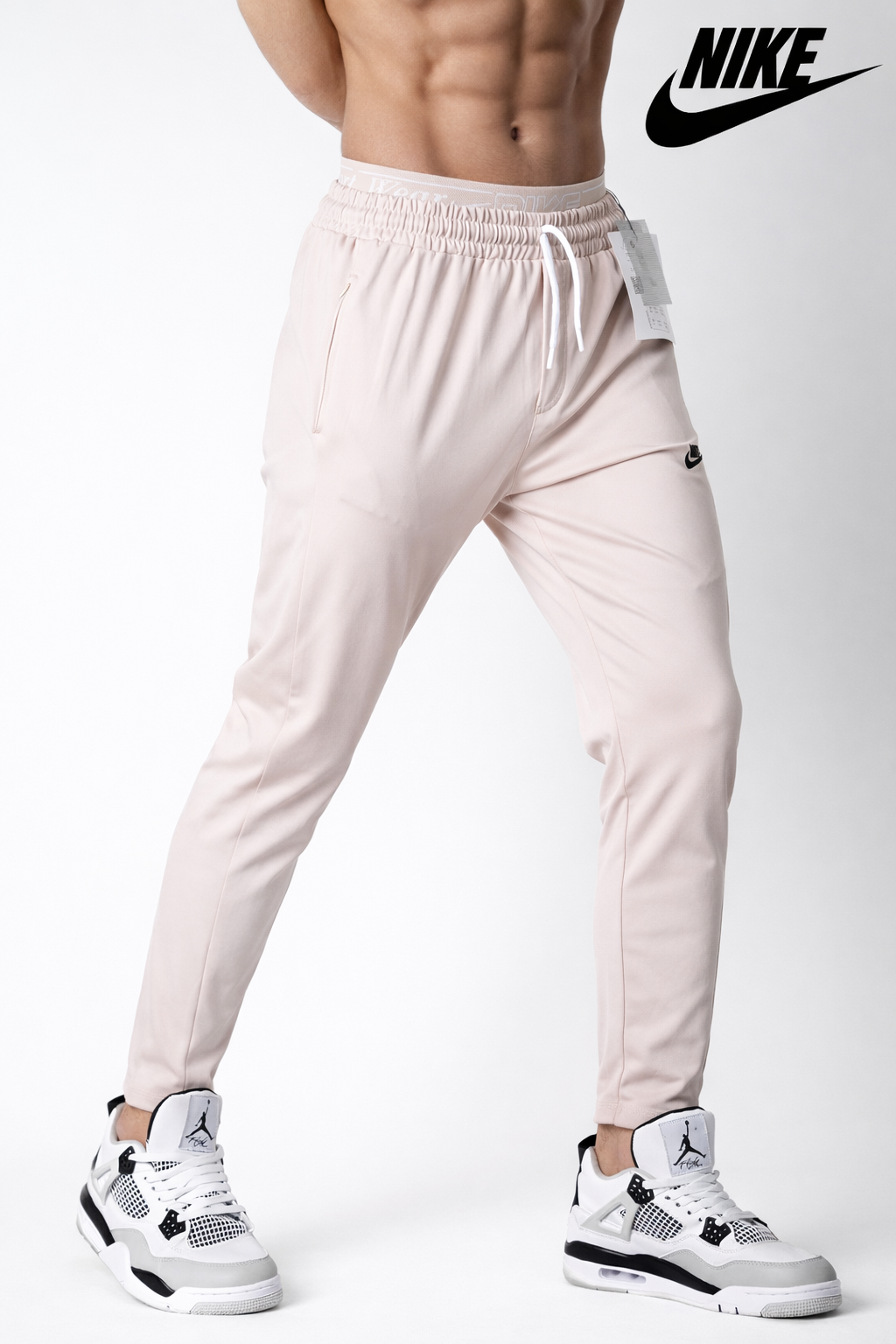 NIKE EMBROID LOGO IMPORTED TROUSER