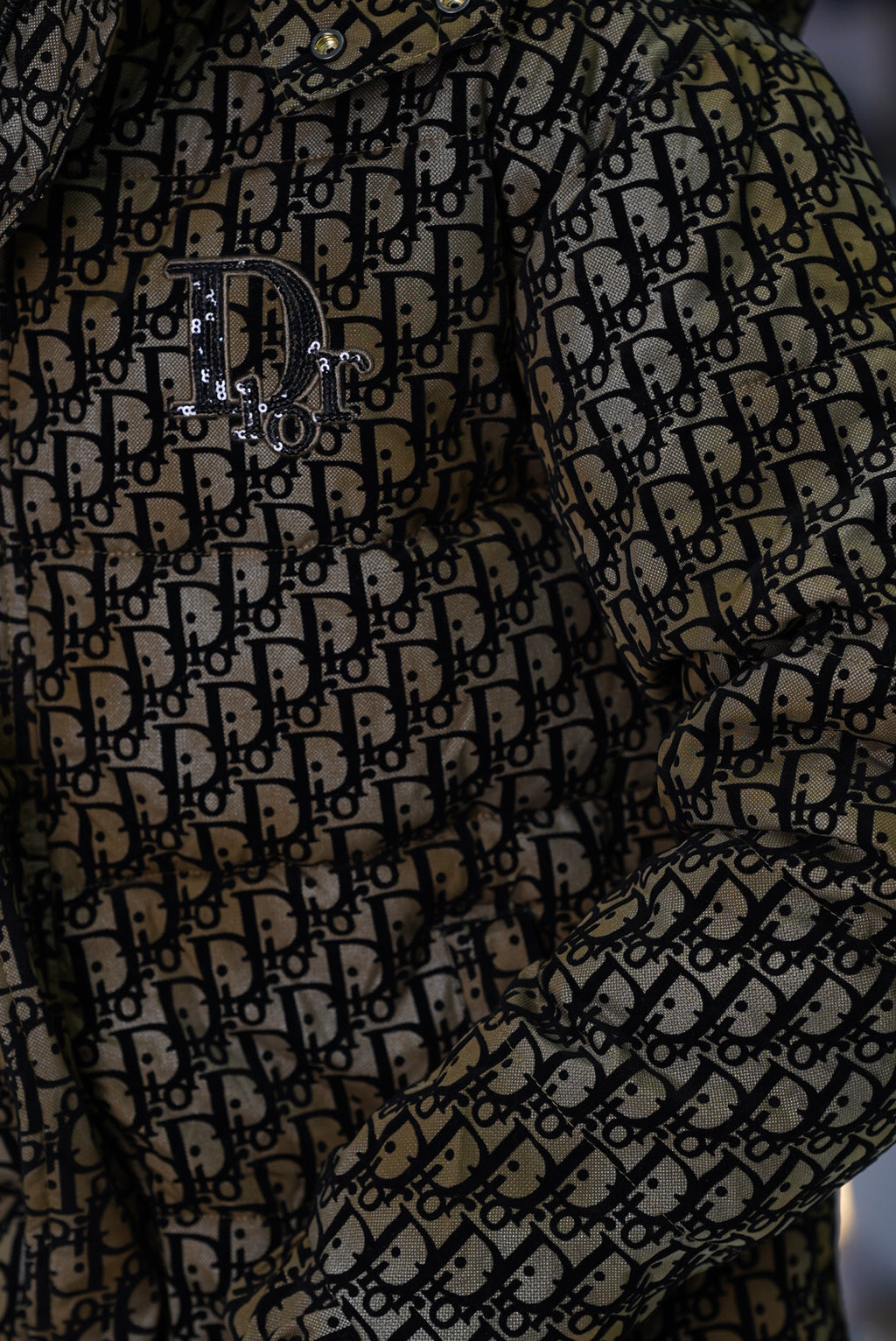 DIOR PUFFER JACKET MADE IN VEITNAM