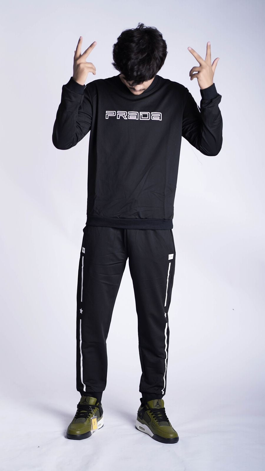 PRADA 100% ORIGINAL HYBRID TRACK SUIT