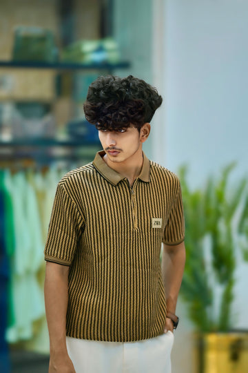 KNITTED POLO BY ZARA MAN