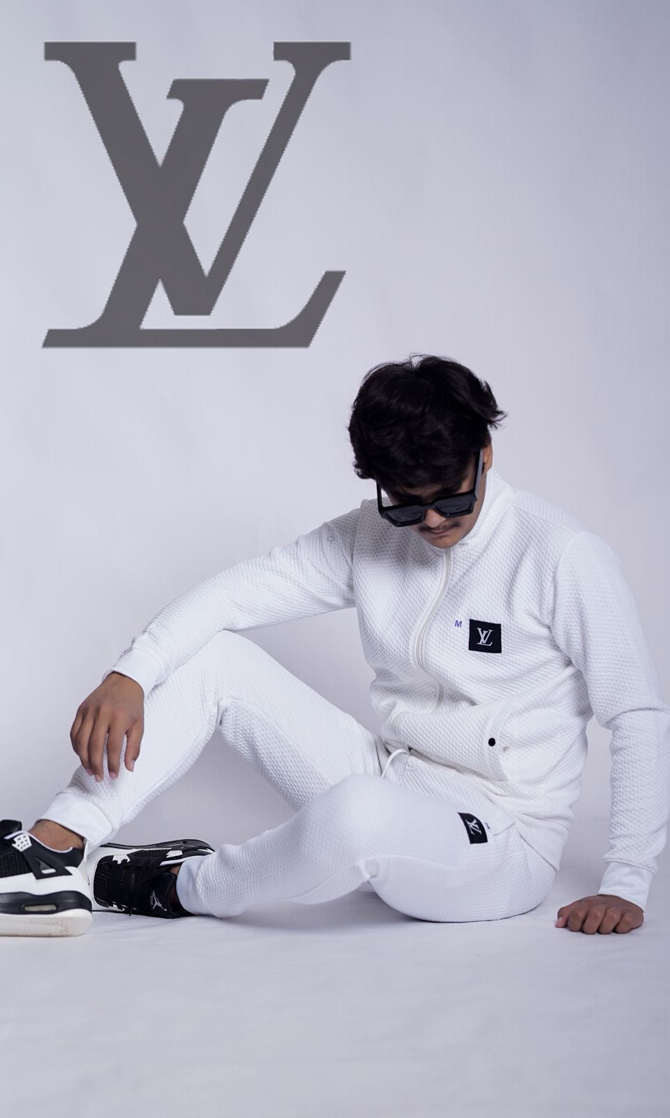 LV TEXTERD ZIPPER SUIT