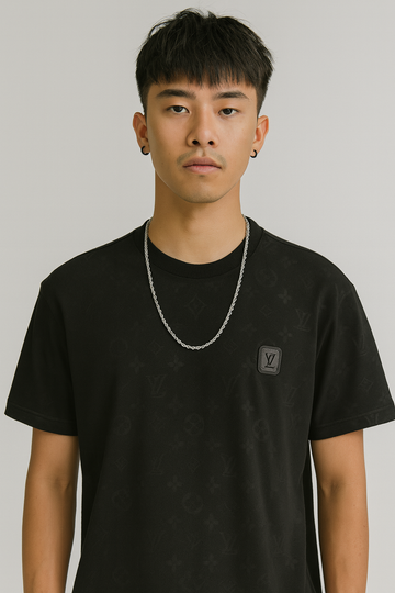 LVERS SELF EMBOSED IMPORTED T.SHIRT