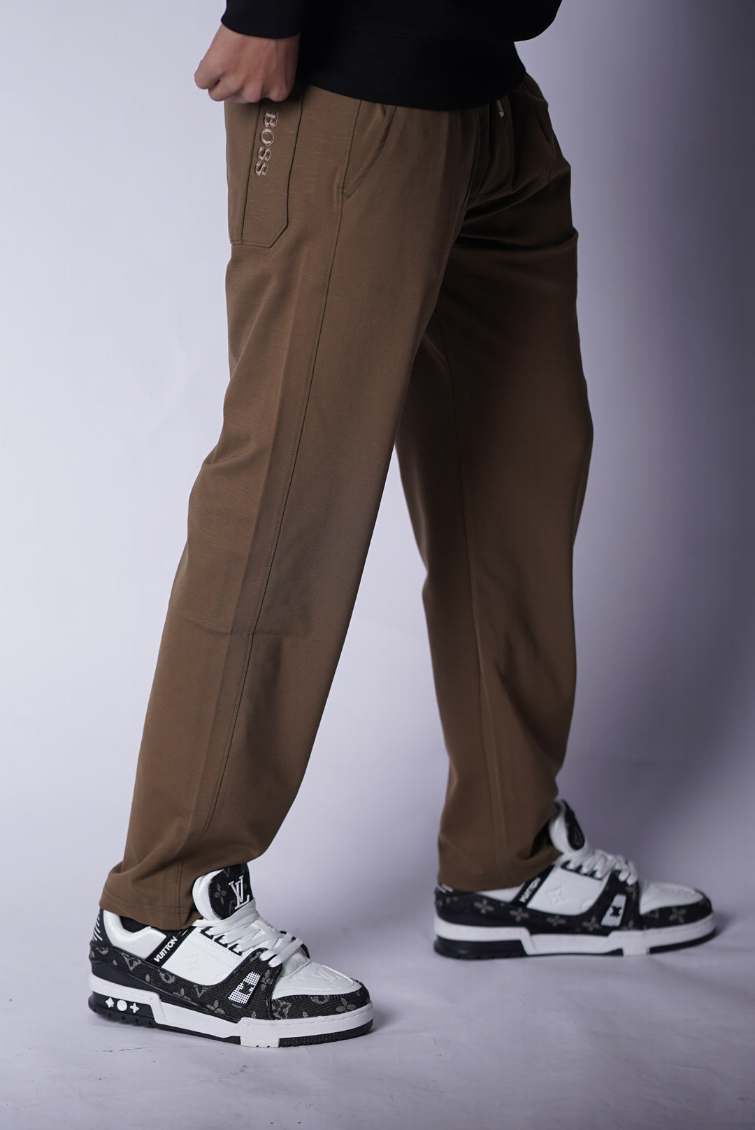 BOSS PREMIUM FABRIC BEGGY TROUSER