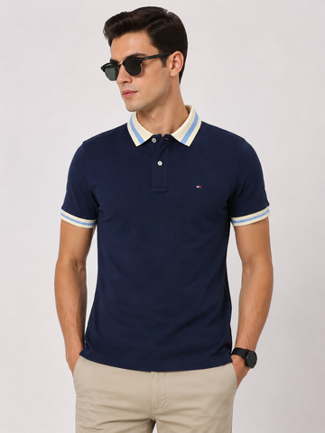TOMMY COTTON PK 100% HYBRID COLLAR SHIRT