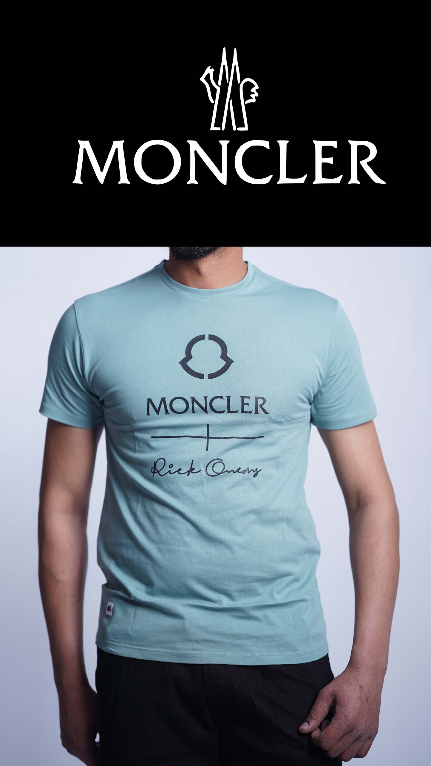 MONCLER 100% COTTON T-SHIRT