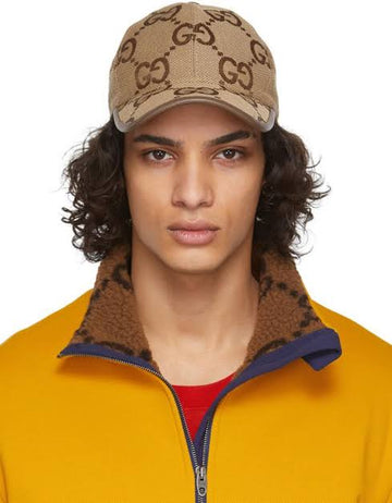 GUCCI ALL OVER EMBOSED CAP