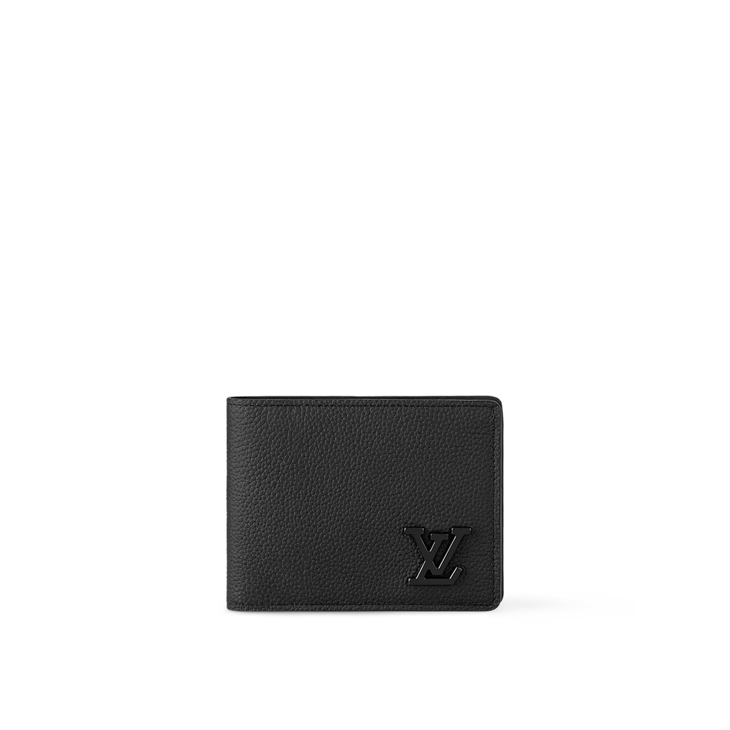 LV MAT BLACK WALLET