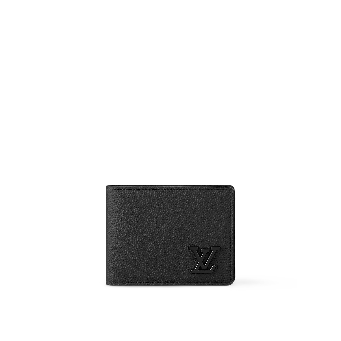 LV MAT BLACK WALLET