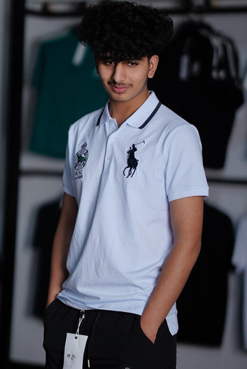 RLYC 100% HYBRID COTTON POLO SHIRT