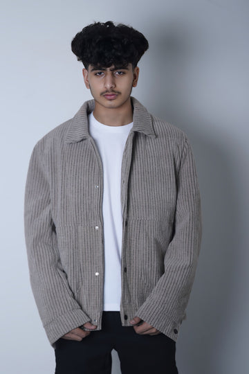 SINGLE POCKET LINNING JACKET