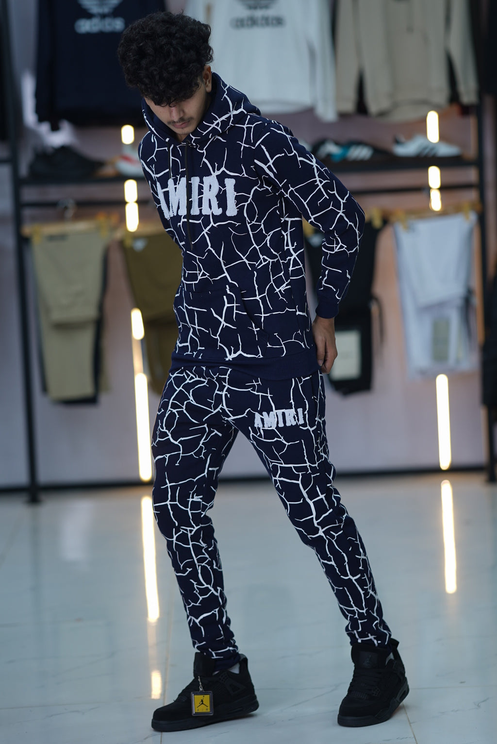 AMIRI COTTON FLEECE TRACKSUIT