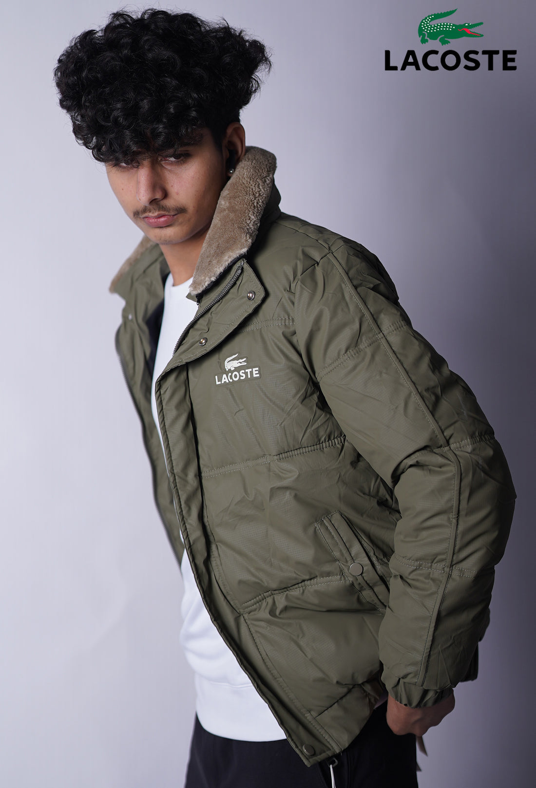 LACOSTE WATER PROOF PUFFER JACKET