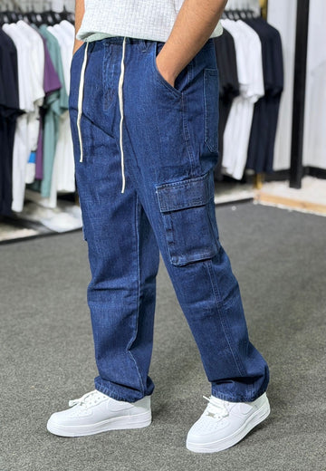 ARMANI 6 POCKET BAGGY JEANS