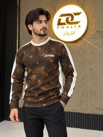 LV 100% COTTON HYBRID SWEAT SHIRT