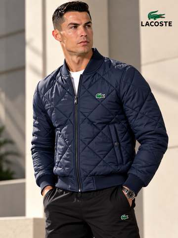 LACOSTA PUFFER BAN COLLAR JOCKET