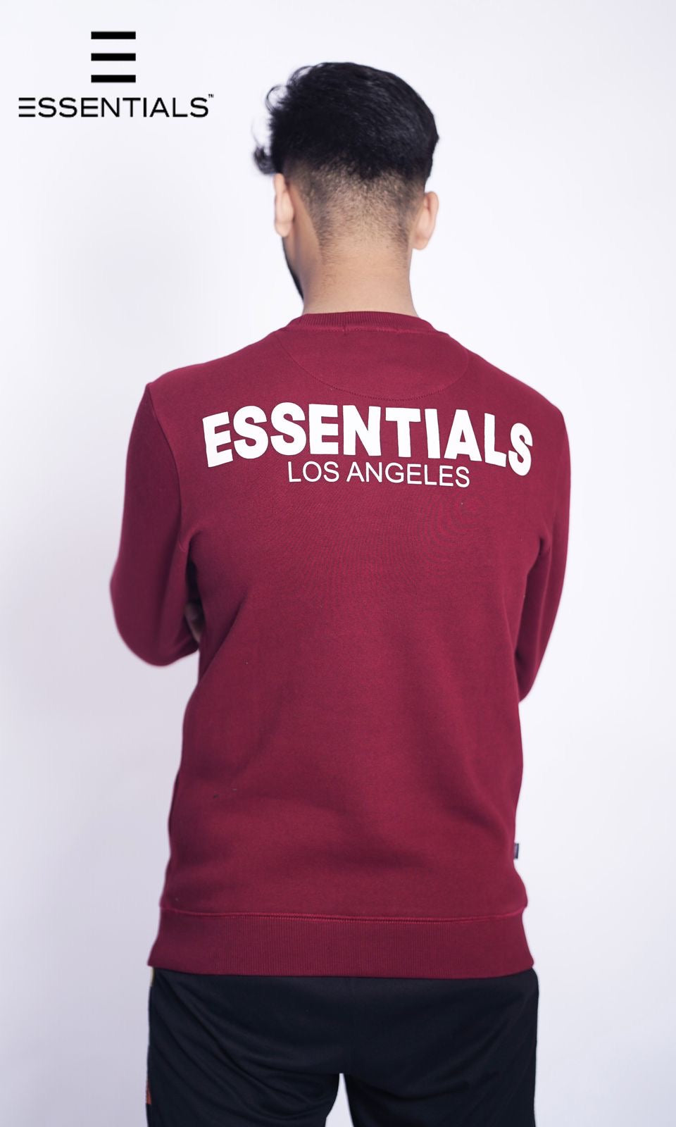 Essential's Sweatshirt Cotan Fleas.