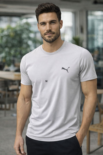 PUMA POWER STRECH 100% HYBRID COTTON T.SHIRT