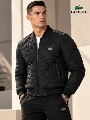 LACOSTA PUFFER BAN COLLAR JACKET